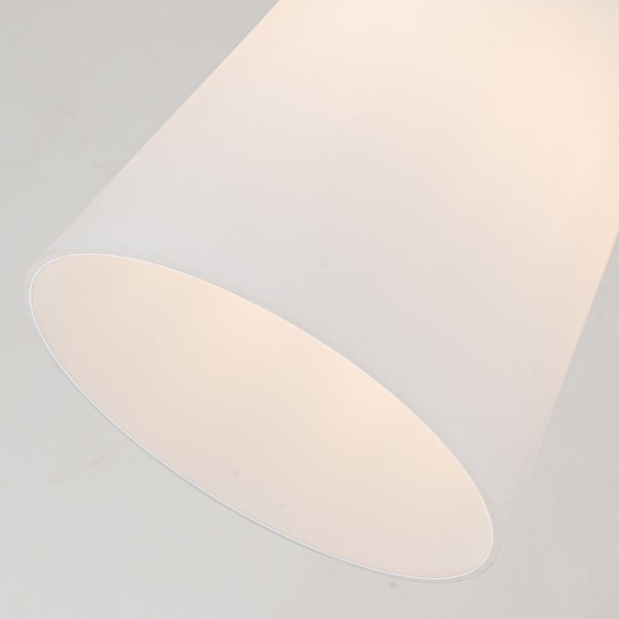 Quoizel - Candeeiro suspenso STARING 1xE27/40W/230V diâmetro 18,4 cm dourado/pátina/branco