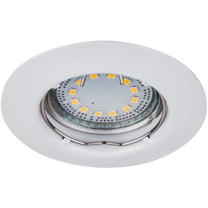 Rabalux - Conjunto com 3 luminárias LED de embutir, 1x GU10/3W/230V, IP40