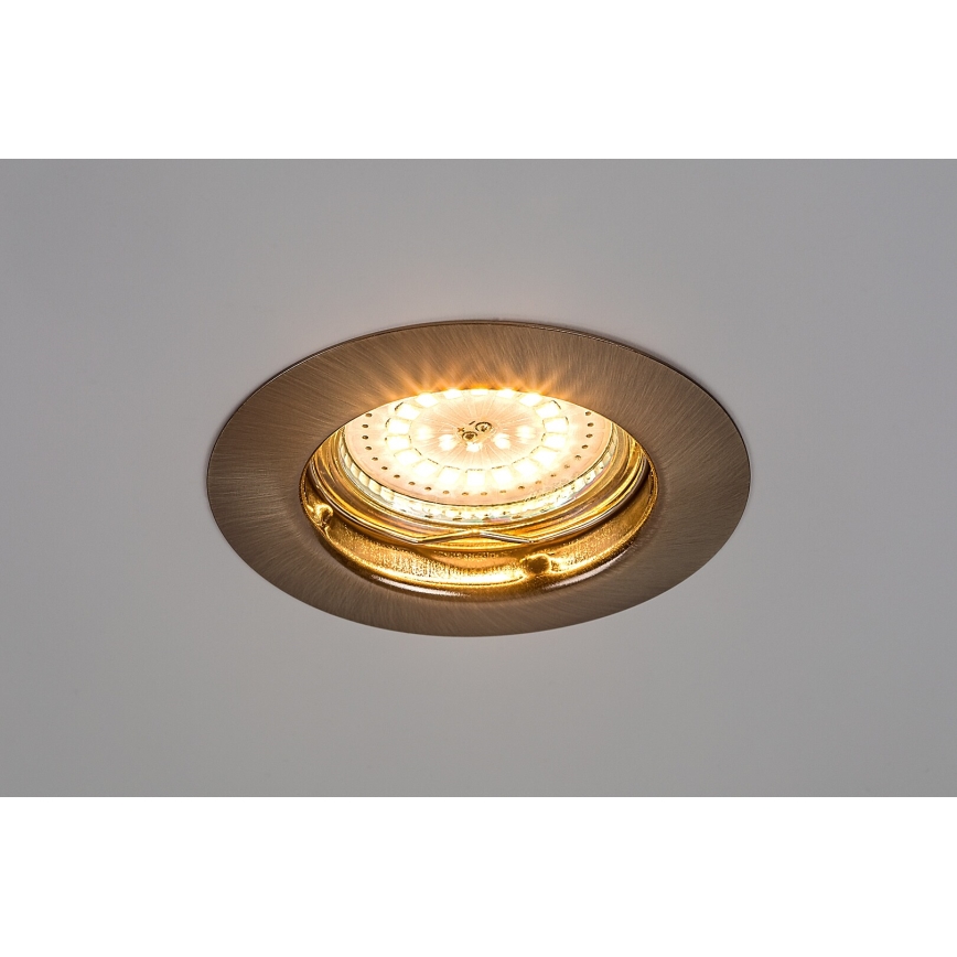 Rabalux - CONJUNTO 3xLED Iluminação embutida 3xGU10/3W/230V IP40