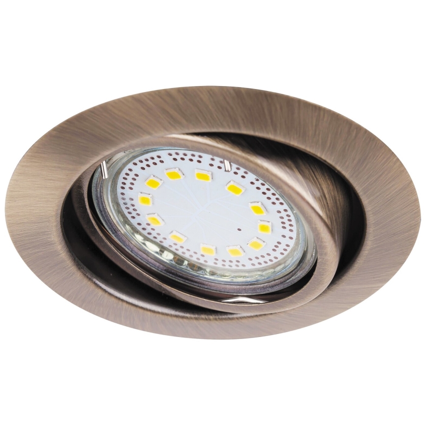 Rabalux - CONJUNTO 3xLED Iluminação embutida 3xGU10/3W/230V IP40