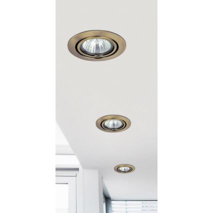 Rabalux - Luz embutida 1xGU5,3/50W/12V