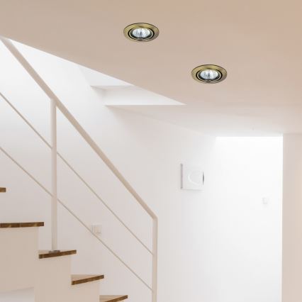 Rabalux - Luz embutida 1xGU5,3/50W/12V