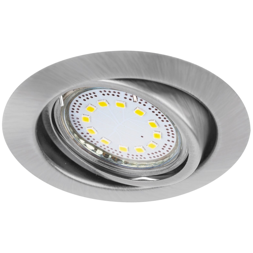 Rabalux - Conjunto de 3 spots LED encastráveis, 1x GU10/3W/230V, IP40