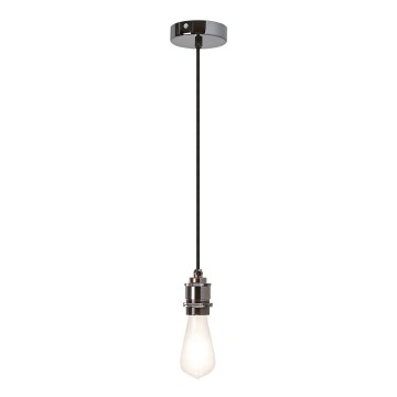 Rabalux 1411 - Luz pendente FIXY E27/40W preto antigo