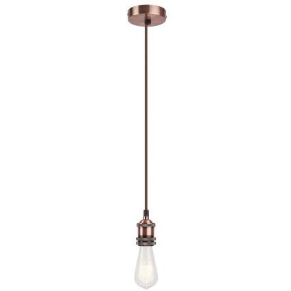 Rabalux - Luz pendente E27/40W bronze