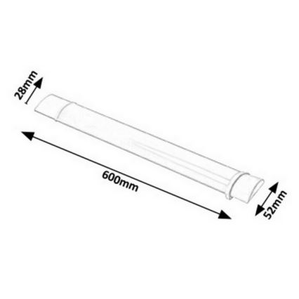 Rabalux - Luz de trabalho LED LED/20W/230V IP65