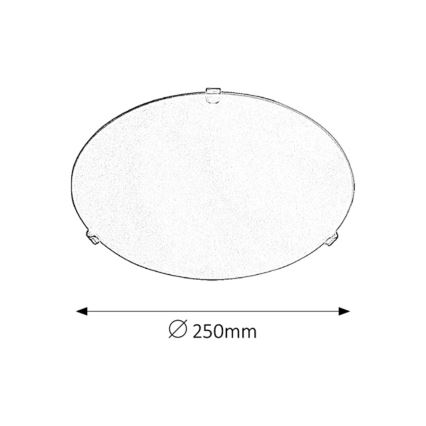 Rabalux 1803 - Luz de teto SIMPLE 1xE27/60W/230V