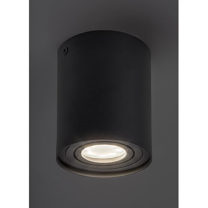 Rabalux - Foco 1xGU10/42W/230V preto