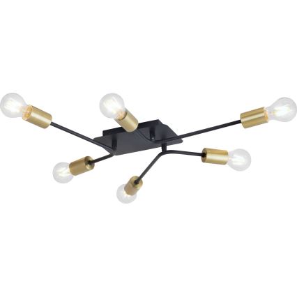 Rabalux - Candelabro integrado 6xE27/15W/230V