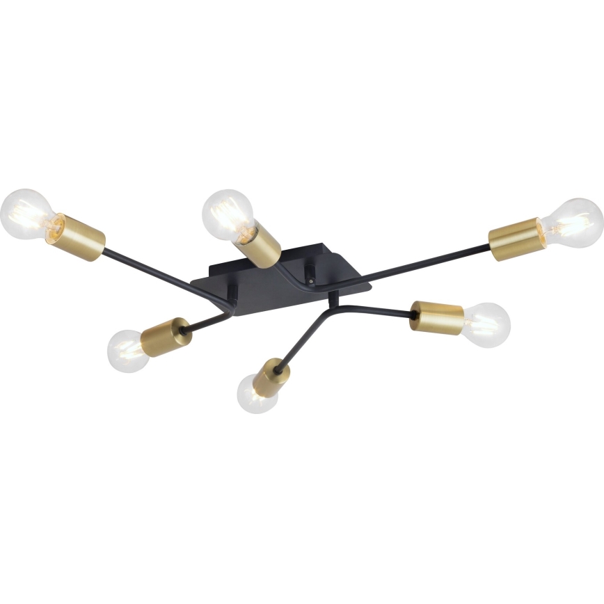 Rabalux - Candelabro integrado 6xE27/15W/230V