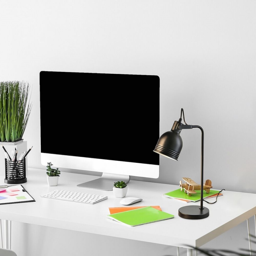 Rabalux - Candeeiro de mesa 1xE14/25W/230V preto