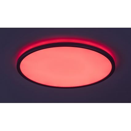 Rabalux - Candeeiro de teto LED RGB regulável LED/22W/230V Wi‑Fi Tuya + comando à distância Ø 41,5 cm