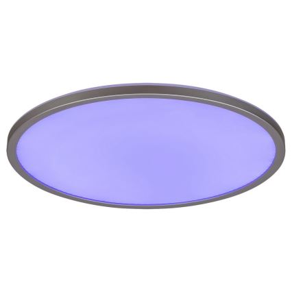 Rabalux - Candeeiro de teto LED RGB regulável LED/22W/230V Wi‑Fi Tuya + comando à distância Ø 41,5 cm
