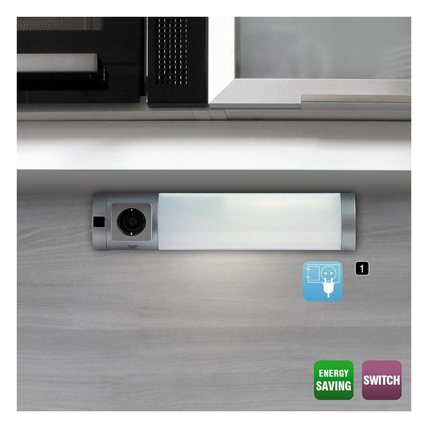 Rabalux - Iluminação de armário de cozinha G23/11W/230V SCHUKO