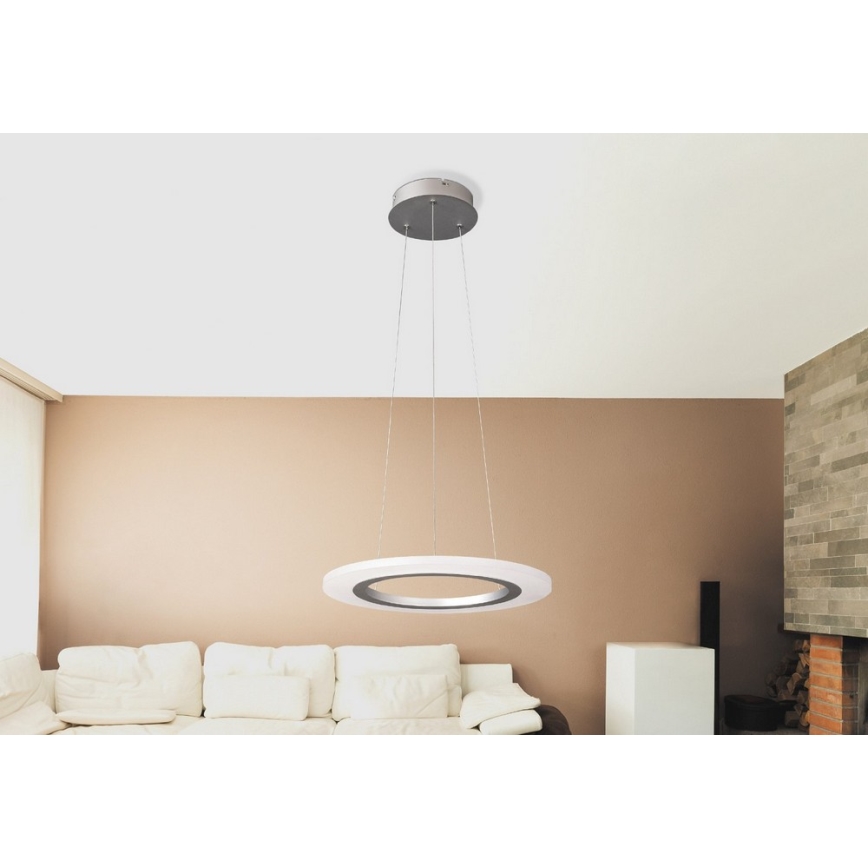 Rabalux 2428 - Candelabro LED ADRIENNE LED/20W/230V prata