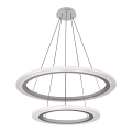 Rabalux 2429 - Candelabro LED ADRIENNE LED/62W/230V prata