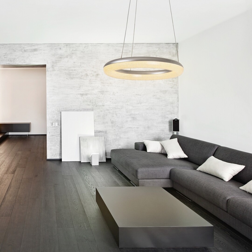 Rabalux - Lustre LED regulável com cabo LED/24W/230V + comando à distância