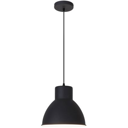Rabalux - Lustre 1xE27/60W/230V preto, diâmetro 27,5 cm