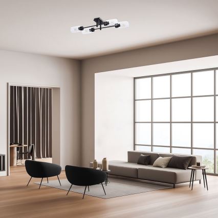 Rabalux - Candeeiro de tecto de montagem superficial 4xE27/40W/230V 21,5x82 cm
