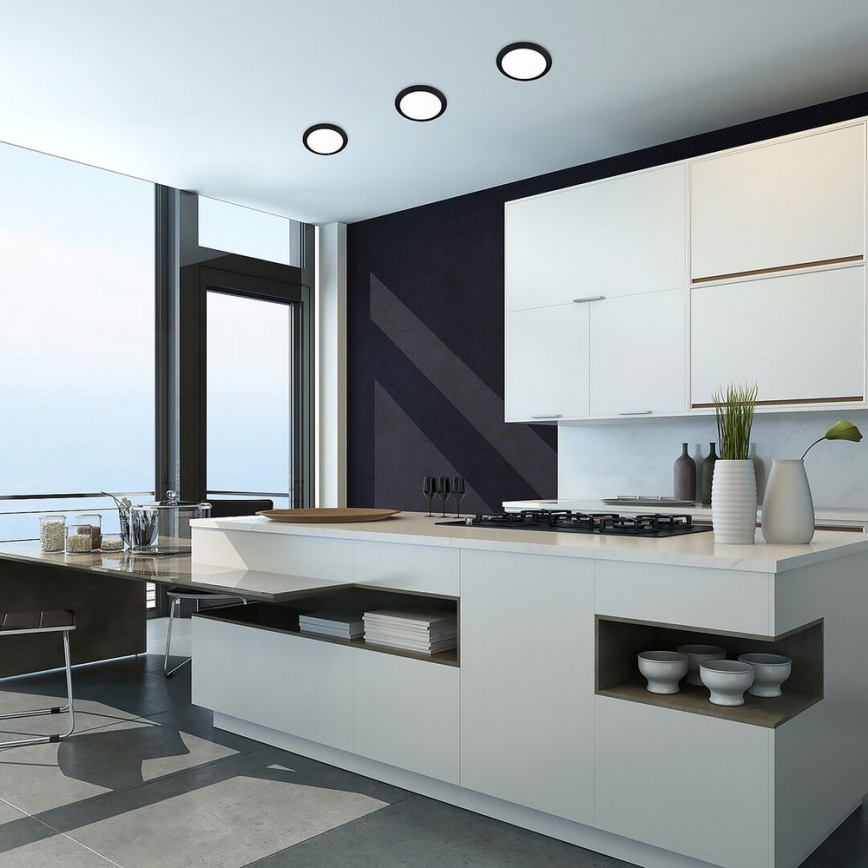 Rabalux - Iluminação embutida LED LED/17W/230V d. 17 cm