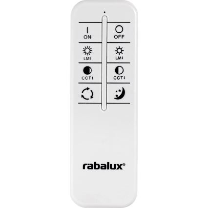 Rabalux - Plafon LED dimerizável LED/48W/230V 3000K/4000K/6000K + comando à distância 49,5x49,5 cm
