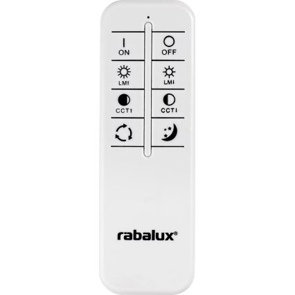 Rabalux - Plafon LED dimerizável LED/48W/230V 3000K/4000K/6000K + comando à distância 49,5x49,5 cm