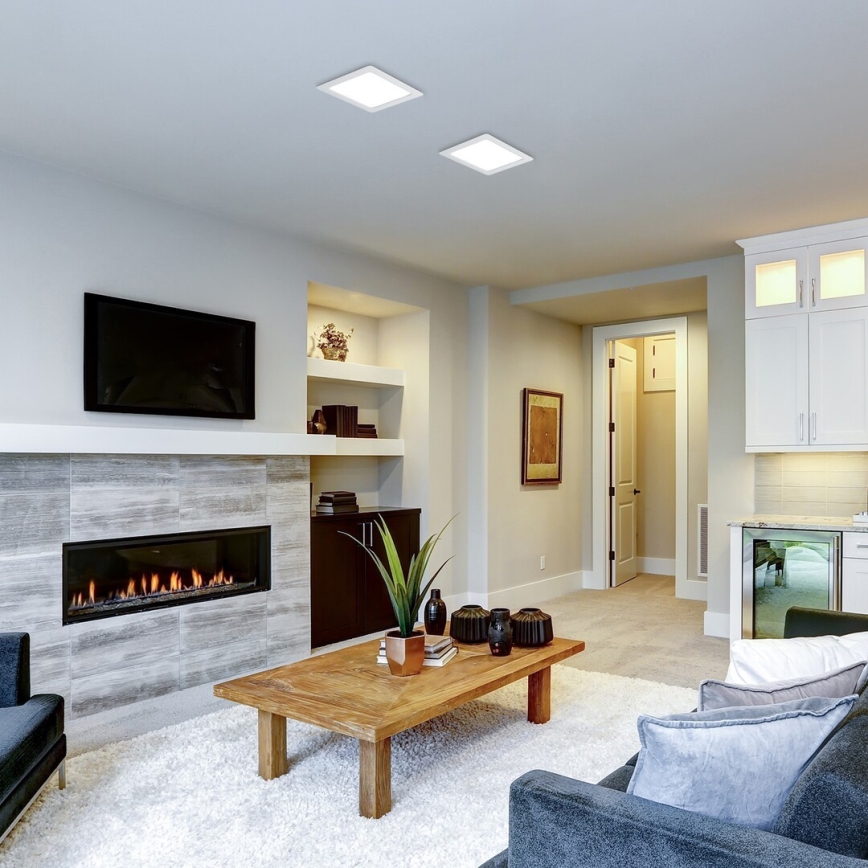 Rabalux - LED  Iluminação embutida LED/12W/230V 14,5x14,5 cm