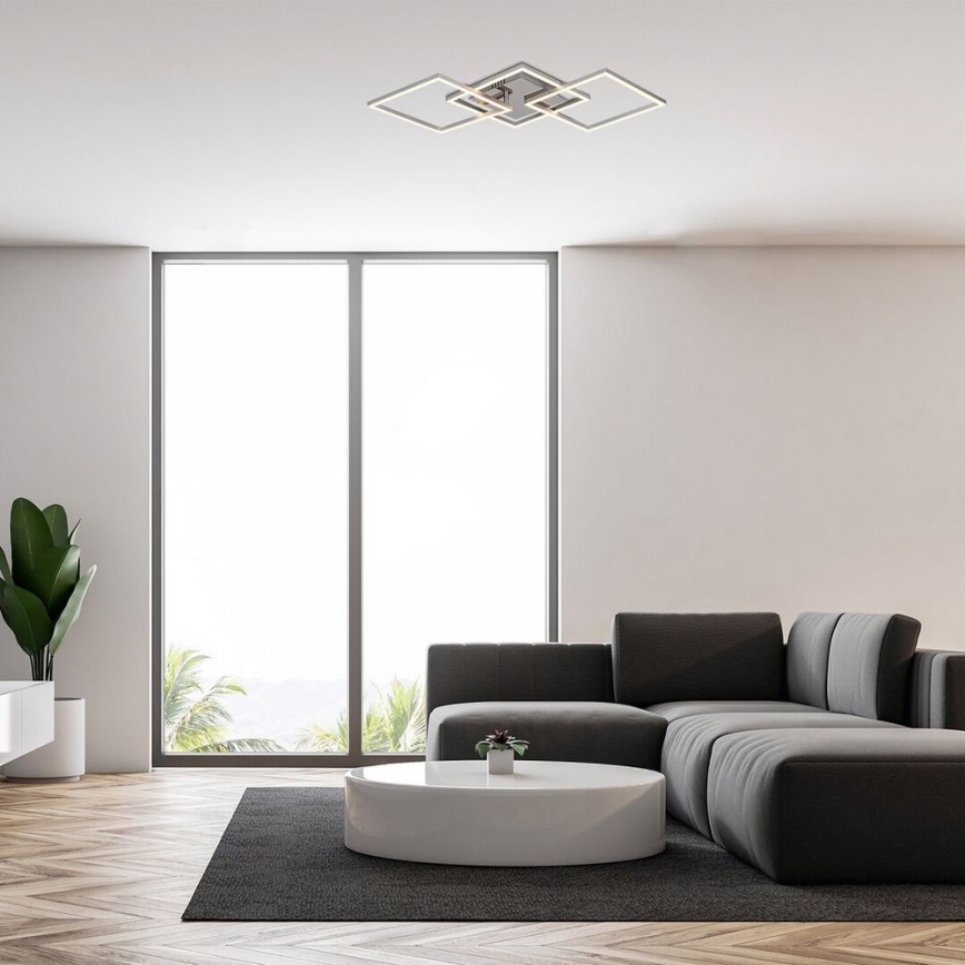 Rabalux - Candeeiro  integrado LED LED/43W/230V cromado brilhante 37x76,5 cm