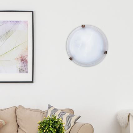 Rabalux - Luz de teto 1xE27/60W/230V