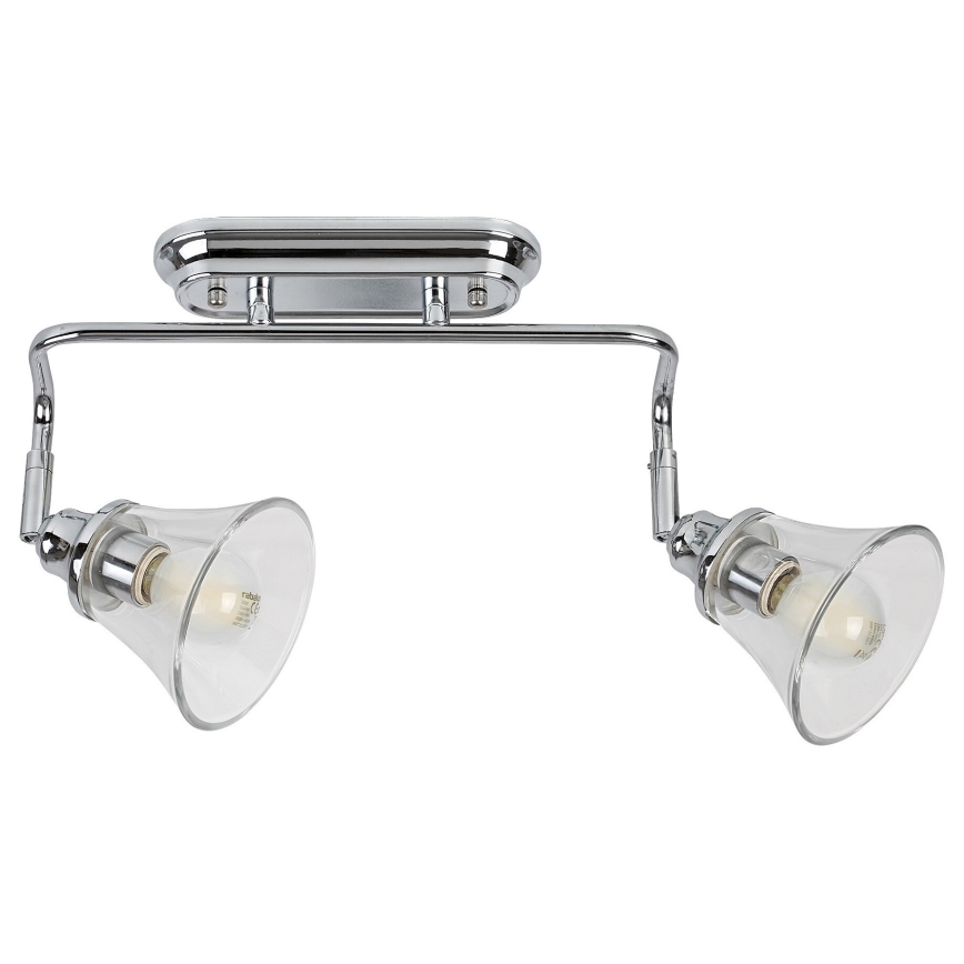 Rabalux - Luminária de teto para casa de banho 2xE14/40W/230V IP44