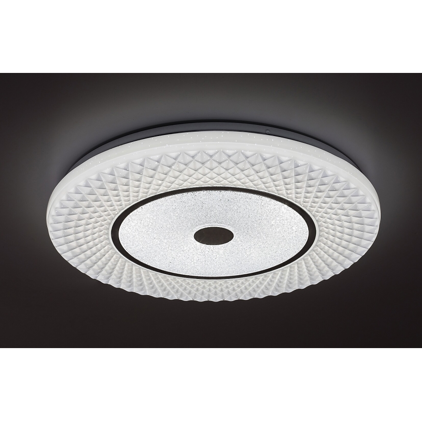 Rabalux - Luminária de teto LED dimerizável LED/72W/230V 3000-6500K + comando à distância Ø 48 cm