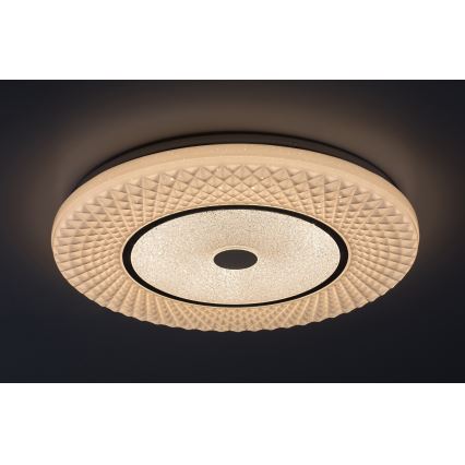 Rabalux - Luminária de teto LED dimerizável LED/72W/230V 3000-6500K + comando à distância Ø 48 cm