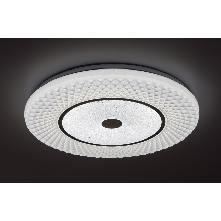 Rabalux - Luminária de teto LED dimerizável LED/72W/230V 3000-6500K + comando à distância Ø 48 cm