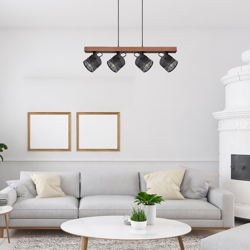 Rabalux  - Candelabro suspenso ROTEM 4xE14/40W/230V