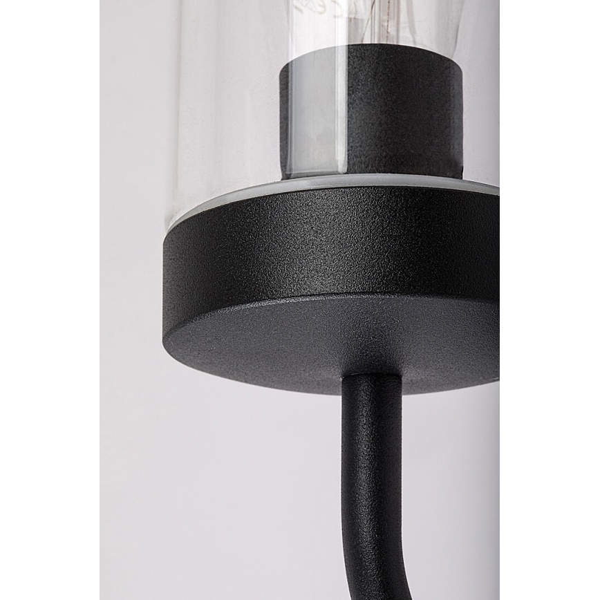 Rabalux - Iluminação de parede de casa de banho 1xE27/60W/230V IP44 preto