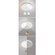 Rabalux - Iluminação de teto LED com regulação TESIA LED/60W/230V 60 cm + CR
