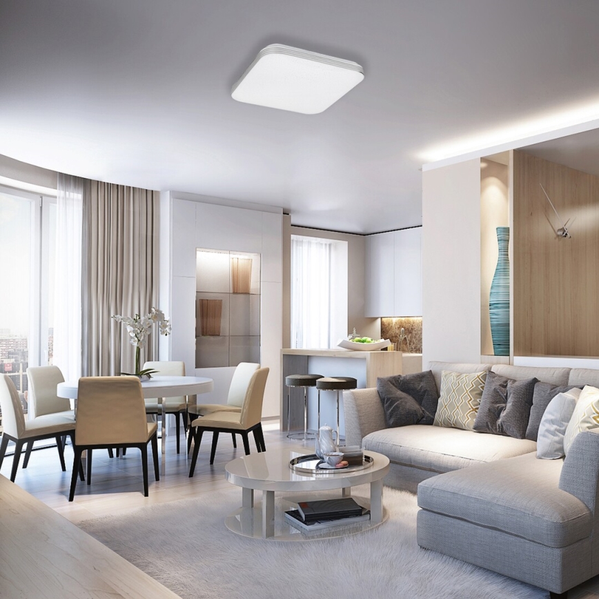 Rabalux - Candeeiro de tecto LED/36W/230V quadrado 53x53 cm