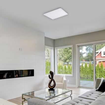 Rabalux - Luminária de teto LED dimerizável LED/22W/230V 42x42 cm