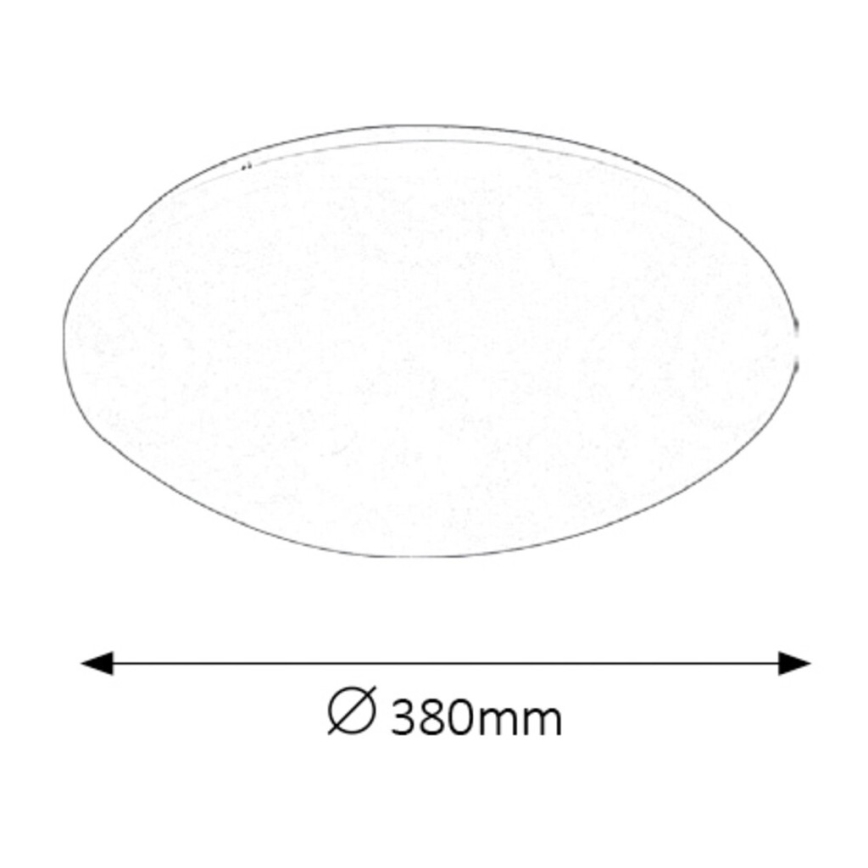 Rabalux - Iluminação de teto para casa de banho LED LED/24W/230V IP44 diâmetro 38 cm