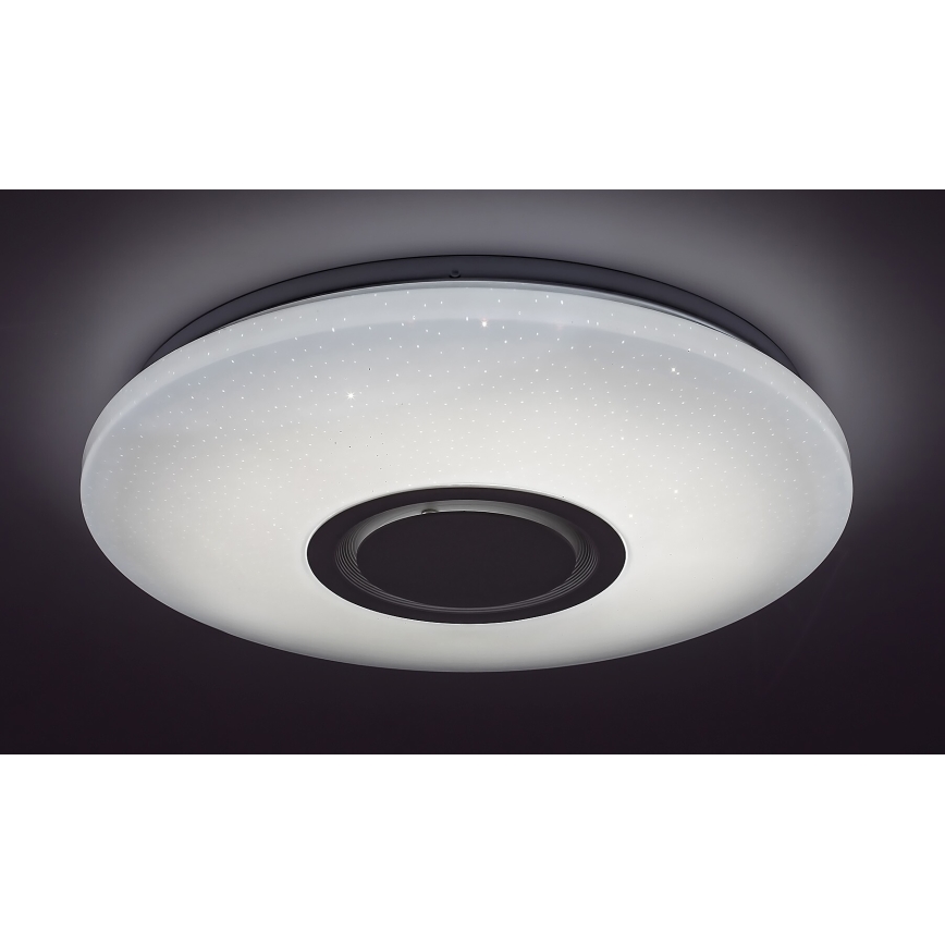 Rabalux - Luminária de teto LED RGB dimerizável com altifalante LED/24W/230V Wi-Fi Tuya + controlo remoto Ø 40 cm