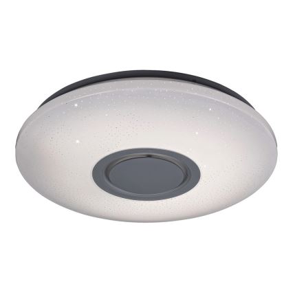 Rabalux - Luminária de teto LED RGB dimerizável com altifalante LED/24W/230V Wi-Fi Tuya + controlo remoto Ø 40 cm