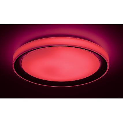 Rabalux - Luminária de teto LED RGB regulável LED/40W/230V 2700-6500K Wi-Fi Tuya Ø 51 cm + controlo remoto