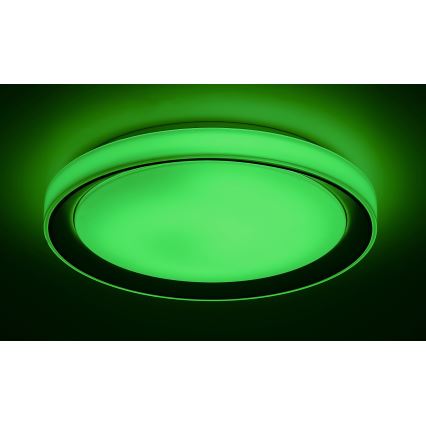 Rabalux - Luminária de teto LED RGB regulável LED/40W/230V 2700-6500K Wi-Fi Tuya Ø 51 cm + controlo remoto