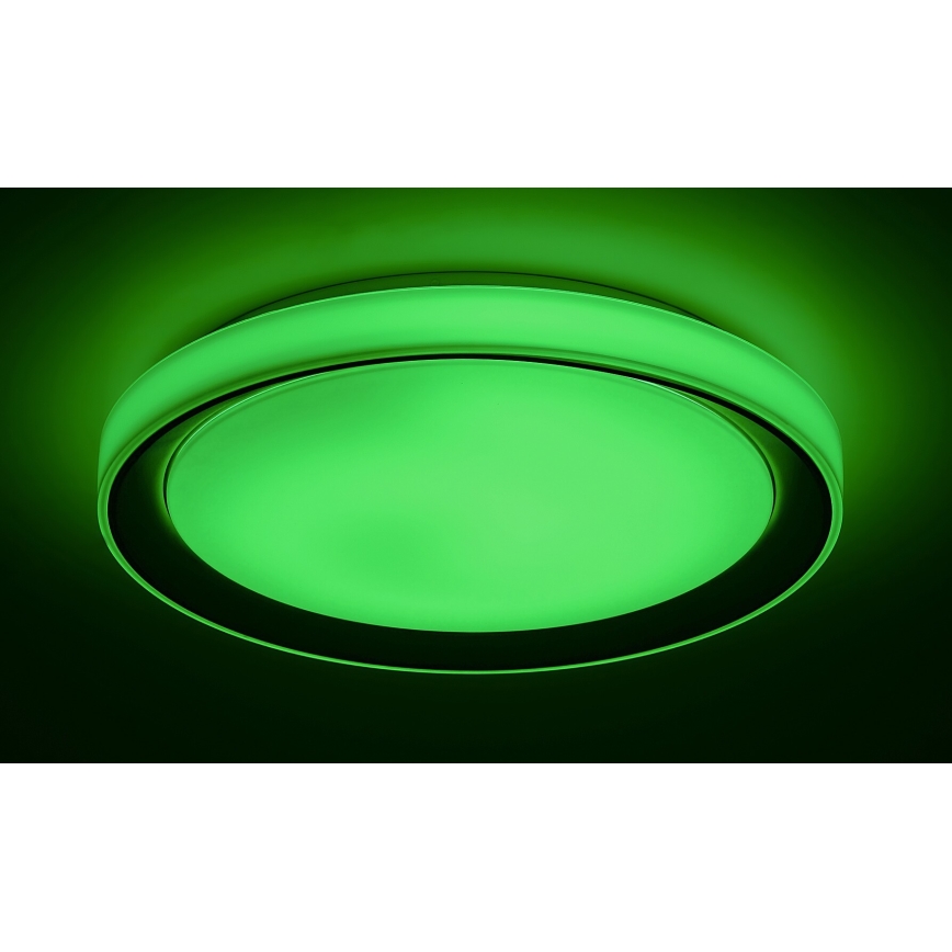 Rabalux - Luminária de teto LED RGB regulável LED/40W/230V 2700-6500K Wi-Fi Tuya Ø 51 cm + controlo remoto