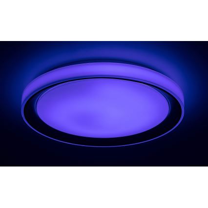 Rabalux - Luminária de teto LED RGB regulável LED/40W/230V 2700-6500K Wi-Fi Tuya Ø 51 cm + controlo remoto