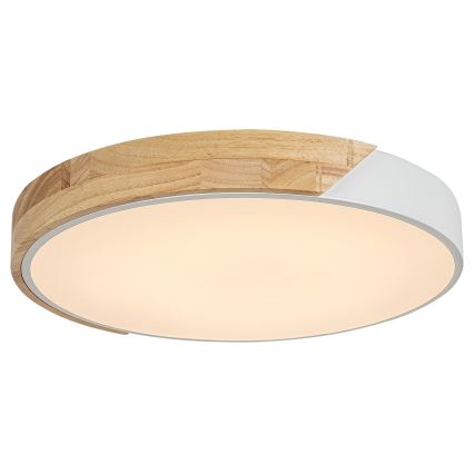 Rabalux - Iluminação de teto LED LED/24W/230V branco/carvalho