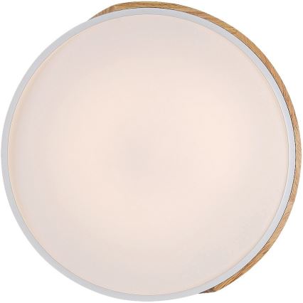 Rabalux - Iluminação de teto LED LED/24W/230V branco/carvalho