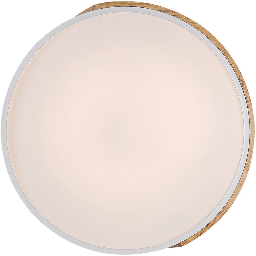 Rabalux - Iluminação de teto LED LED/24W/230V branco/carvalho