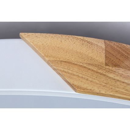 Rabalux - Iluminação de teto LED LED/24W/230V branco/carvalho