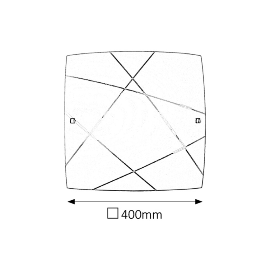 Rabalux - Luz de teto 2xE27/60W/230V